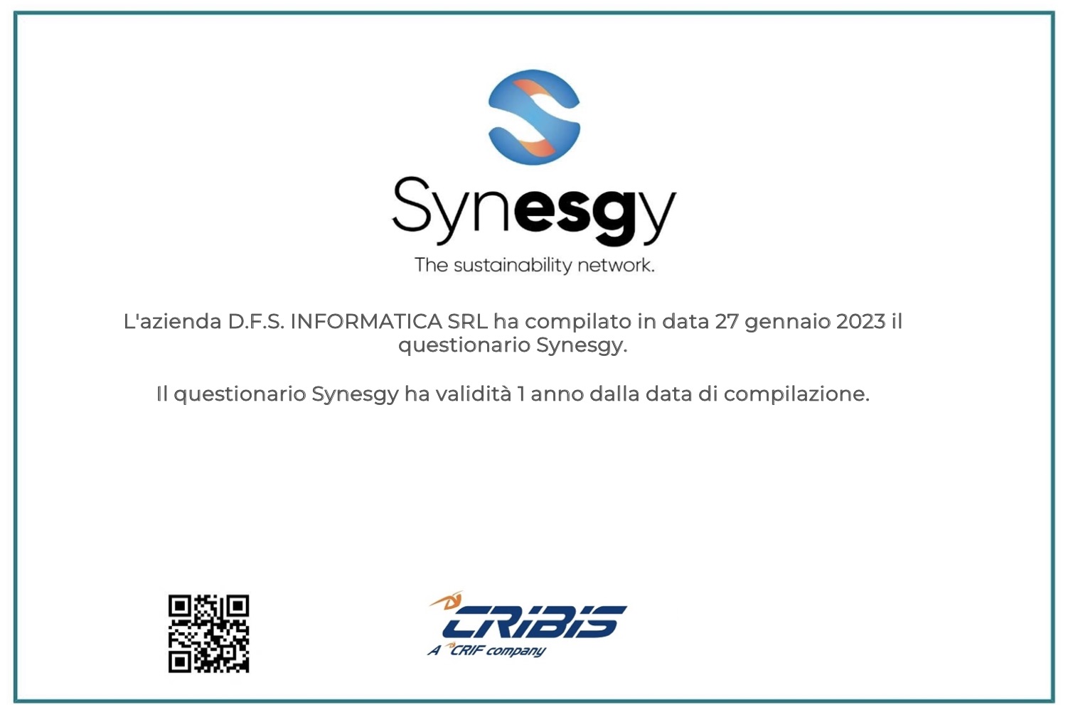 SynESGy DFS Informatica